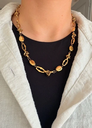 Collier noeuds tendance acier inoxydable doré, marca: Tendance, estado: Muy bueno, 10,00 €, 11,20 € Protección al comprador Pro incluida