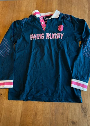 Polo manche longue vintage stade français en M, marca: Stade Francais, estado: Nuevo sin etiquetas, tamaño: M, 15,00 €, 16,45 € Protección al comprador incluida