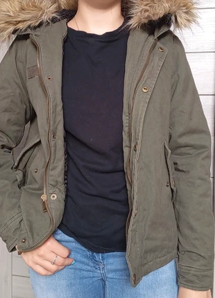 Manteau kaki, marque: Jennyfer, état: Très bon état, taille: S / 36 / 8, 8,00 €, 9,10 € Protection acheteurs incluse