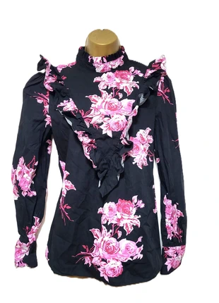 Victoriana Ruffle Blouse By River Island Size 10 New, brand: River Island, condition: New without tags, size: S / UK 8-10, £10.00, £11.20 includes Buyer Protection Pro