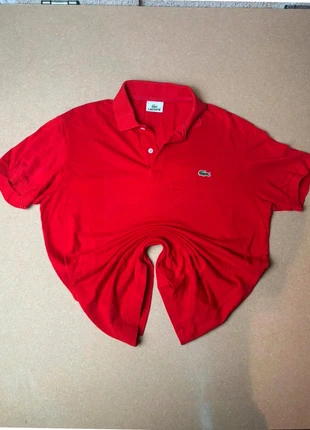 Polo Lacoste rouge – Taille 5/L - l’élégance sportive, brand: Lacoste, condition: Very good, size: L, €18.00, €19.60 includes Buyer Protection