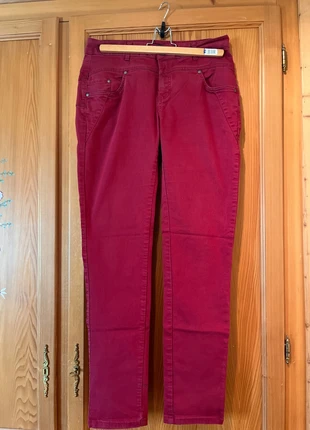 Jean push-up bordeaux taille 44 – coupe slim – Jensen, marke: Jensen, zustand: Sehr gut, größe: XXL / 44 / 16, 5,00 €, 5,95 € inklusive Vinted-Käuferschutz