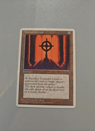Magic: the gathering tormod's crypt the dark, merk: Magic: The Gathering, staat: Heel goed, € 8,00, € 9,10 inclusief Kopersbescherming