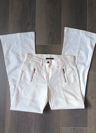 Vintage White Flared Trousers, brand: Vintage Dressing, condition: Very good, size: M / 38 / 10, €12.50, €13.83 includes Buyer Protection