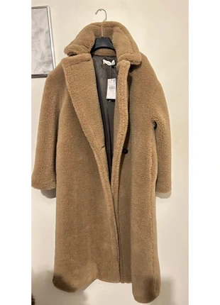 Manteau marron fausse fourrure Mango Neuf, merk: Mango, staat: Nieuw met prijskaartje, maat: S / 36 / 8, € 100,00, € 105,70 inclusief Kopersbescherming