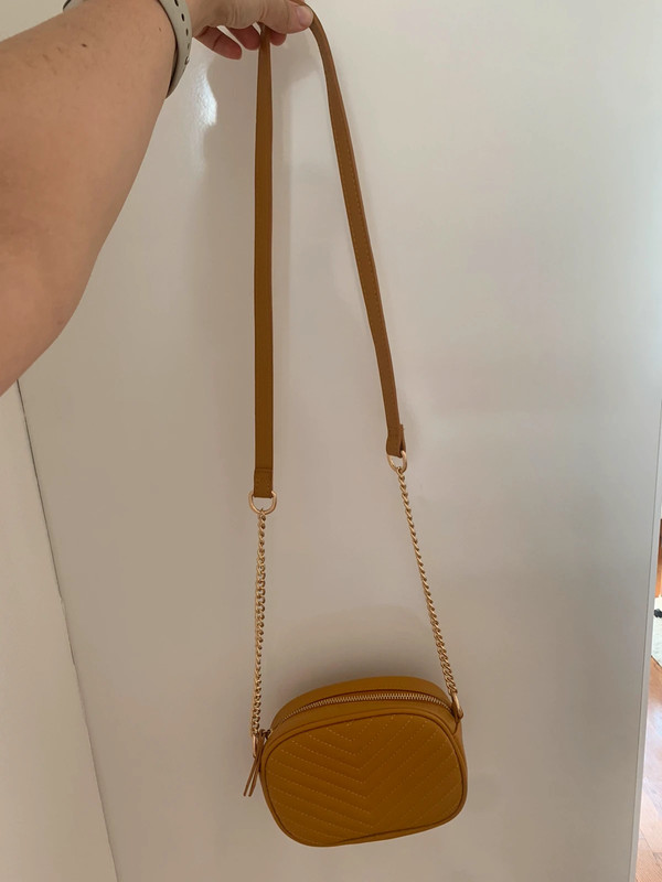 New look sale yellow bag