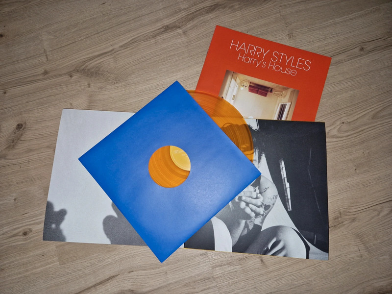 Vinyle Harry Styles Édition limitée orange