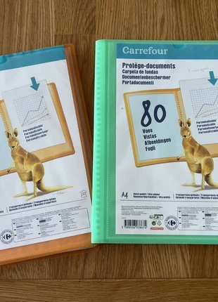 Protège-documents, marke: Carrefour, zustand: Neu, 5,00 €, 5,95 € inklusive Vinted-Käuferschutz