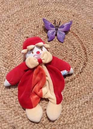 Doudou clown, merk: Sucre d'Orge, staat: Heel goed, maat: Universeel, € 16,90, € 18,45 inclusief Kopersbescherming Pro