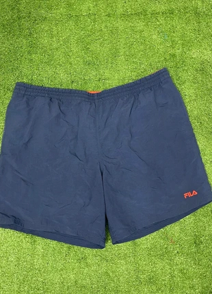 Vintage FILA Navy & Red Swim Shorts – Size XXL – Embroidered Logo, marca: FILA, estado: Muy bueno, tamaño: XXL, 6,99 €, 8,04 € Protección al comprador incluida