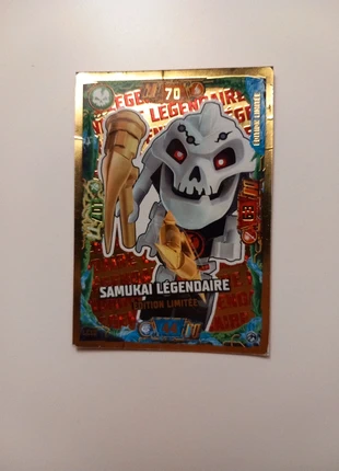 Carte ultra rare édition limité ( Samukai Légendaire), brand: LEGO Ninjago, condition: Very good, €3.50, €4.38 includes Buyer Protection