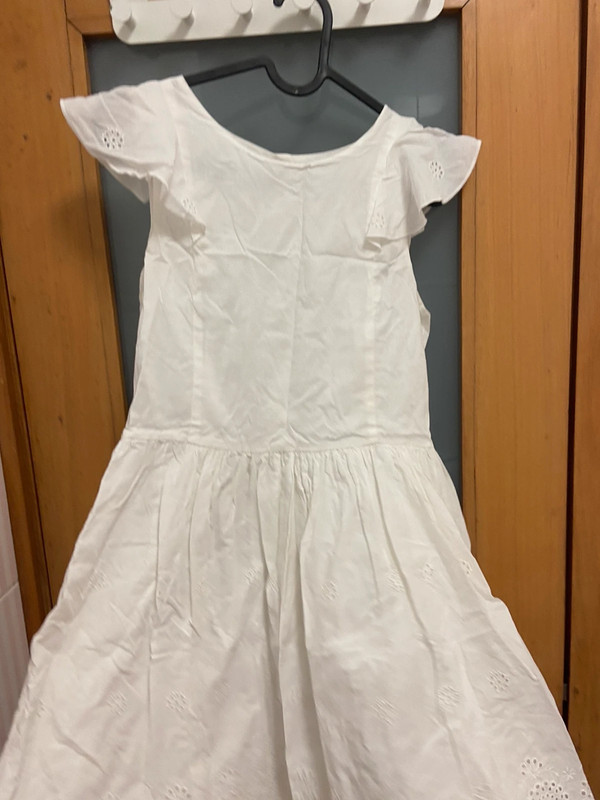 Vestido branco Benetton 5