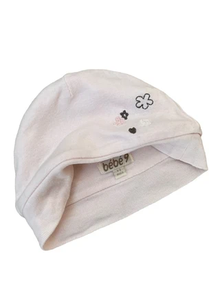 Bonnet bébé rose pâle 100% coton - Bébé 9 (1-3 mois), marque: Bébé 9, état: Très bon état, taille: 0-3 mois, 38 cm, 2,00 €, 2,80 € Protection acheteurs (Pro) incluse