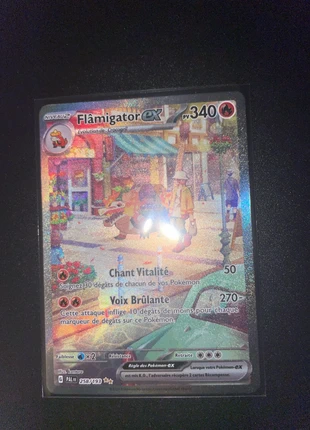 Flamigator ALT 258/193 EV2 évolution à paldea, marke: Pokémon, zustand: Sehr gut, 20,00 €, 21,70 € inklusive Vinted-Käuferschutz