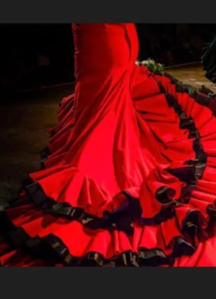 Bata de cola flamenca, marque: Flamenca, état: Très bon état, 200,00 €, 210,70 € Protection acheteurs incluse