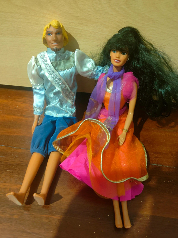forfader udvande Penneven Set barbie Mattel Disney coppia Esmeralda e Febo - Vinted