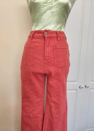 Gorgeous pink retro style flared jeans . Size 28 waist. New with tags, brand: Shein, condition: New with tags, size: Other, €12.50, €13.83 includes Buyer Protection
