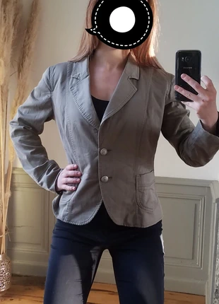 Veste kaki cintrée, marca: Ysatis, estado: Muy bueno, tamaño: L / 40 / 12, 7,00 €, 8,05 € Protección al comprador incluida