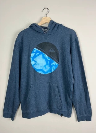 Sudadera Quiksilver azul marino hombre talla XL con gráfico frontal, marque: Quiksilver, état: Très bon état, taille: XL, 15,00 €, 16,45 € Protection acheteurs incluse
