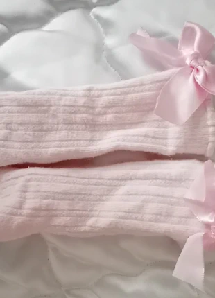 Meias pelo joelho - tamanho 12/18 meses, marca: Local, estado: Muy bueno, tamaño: 16-18, 1,50 €, 2,28 € Protección al comprador incluida