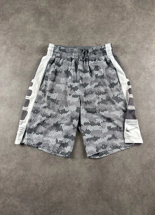 Short de sport large gris clair Nike taille M garçon Elite Dri-Fit basket poche - SHO0596, marque: Nike, état: Très bon état, taille: M, 4,00 €, 4,90 € Protection acheteurs (Pro) incluse