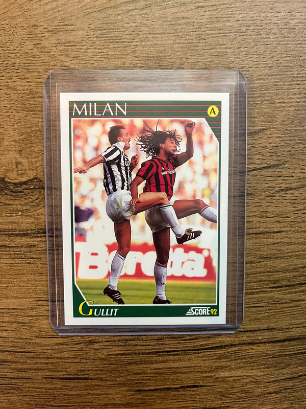 1992 Score Italian Ruud Gullit AC Milan #175