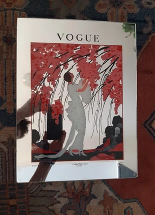 Speccho con decorazioni di Condé Nast & Co per Vogue, anni '60, marke: Vogue, zustand: Gut, 60,00 €, 63,70 € inklusive Vinted-Käuferschutz