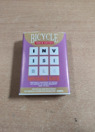 Bicycle Invisible bleu mazzo di carte jeu blue, merk: Bicycle, staat: Nieuw met prijskaartje, € 5,00, € 5,95 inclusief Kopersbescherming Pro