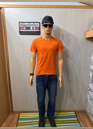 Tee-shirt Ralph Lauren orange Taille M. #94, marque: Ralph Lauren, état: Bon état, taille: M, 18,00 €, 19,60 € Protection acheteurs (Pro) incluse