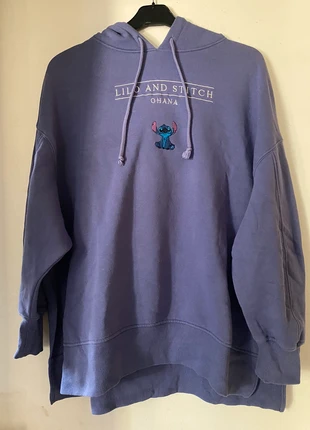 sweat a capuche long stitch violet, brand: Disney x H&M, condition: Very good, size: 4XL / 48 / 20, €30.00, €32.20 includes Buyer Protection