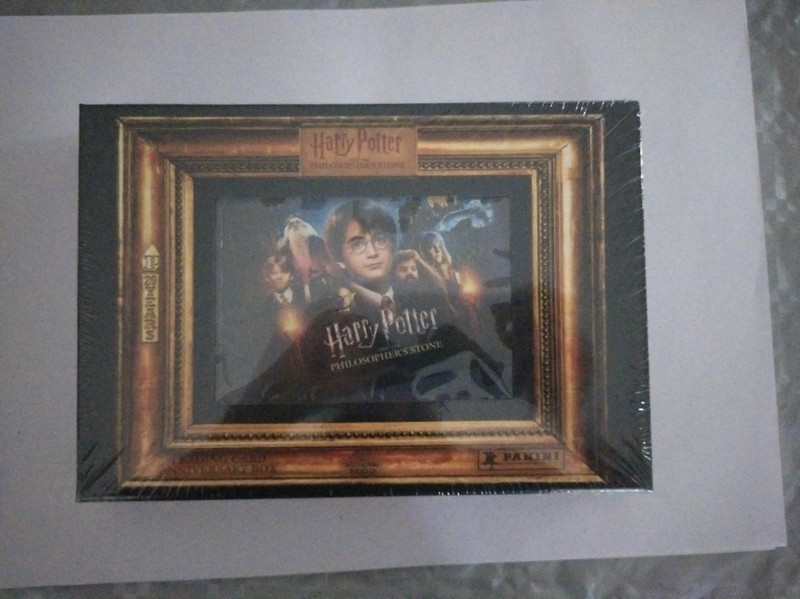 Coffret de cartes Harry Potter 20 ans - PANINI - 21 cartes + 1