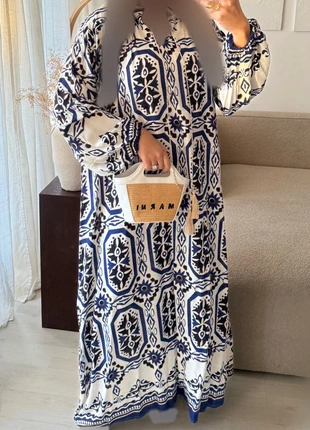 Robe légère été blanc et bleu, zustand: Sehr gut, größe: Einheitsgröße, 20,00 €, 21,70 € beinhaltet Vinted-Käuferschutz Pro