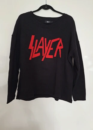 Slayer Strickpullover, marke: Iron Fist, zustand: Sehr gut, größe: L / 40 / 12, 40,00 €, 42,20 € inklusive Vinted-Käuferschutz