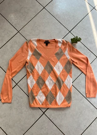 Pull Col V jacquard Tommy Hilfilger | M, brand: Tommy Hilfiger, condizioni: Ottime, taglia: M / IT 42 / EU 38, €15.50, €16.98 include la Protezione acquisti