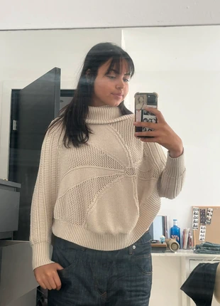 Poncho sweater, merk: Babacool, staat: Goed, maat: S / 36 / 8, € 5,00, € 5,95 inclusief Kopersbescherming