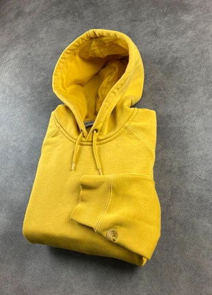 Sweat à capuche Carhartt WIP jaune - S, marca: Carhartt, estado: Muito bom, tamanho: S, €29.90, €32.10 inclui Proteção do Comprador