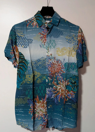 Zara Freizeithemd mit Print, marque: Zara, état: Très bon état, taille: S, 10,00 €, 11,20 € Protection acheteurs incluse