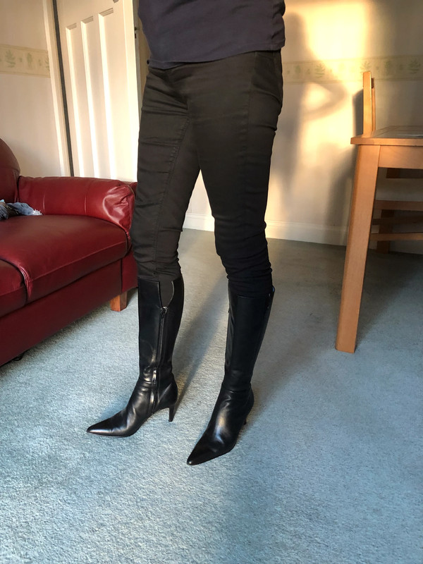 Bertie black boots shop