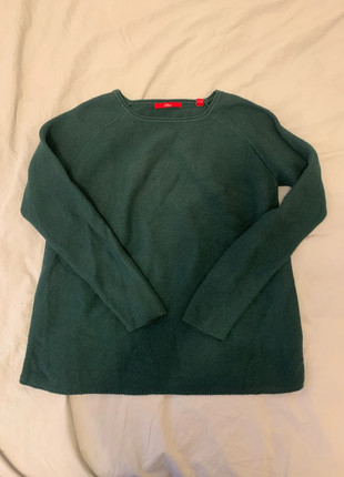 dunkelgrüner Strickpulli, marque: s.Oliver, état: Très bon état, taille: M / 38 / 10, 5,00 €, 5,95 € Protection acheteurs incluse