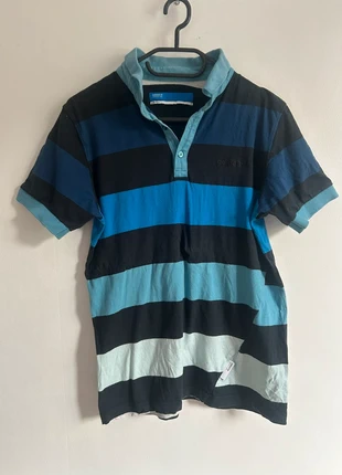 Joli polo rayé multicolore • Adidas • Taille S • 100% coton, brand: adidas, condition: Very good, size: S, €5.00, €5.95 includes Buyer Protection