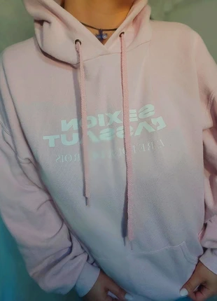 Sweat à capuche rose, brand: Fruit of the Loom, condition: Good, size: XL / 42 / 14, €6.00, €7.00 includes Buyer Protection