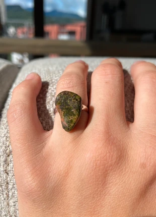 Bague en pierre Unakite, zustand: Neu, größe: Größenverstellbar, 12,00 €, 13,30 € inklusive Vinted-Käuferschutz