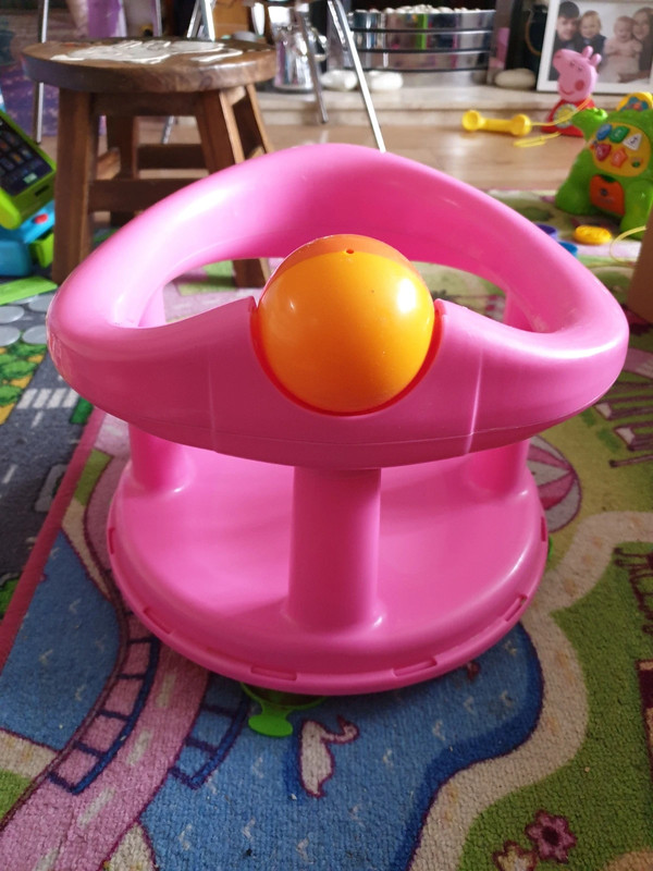 Safety 1st pink baby bath clearance seat swivel