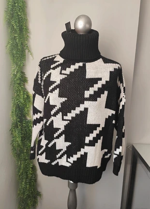 Jersey cuello alto patas de gallo, brand: Guts & Gusto, condizioni: Nuovo con cartellino, taglia: XL / IT 46 / EU 42, €18.00, €19.60 include la Protezione acquisti