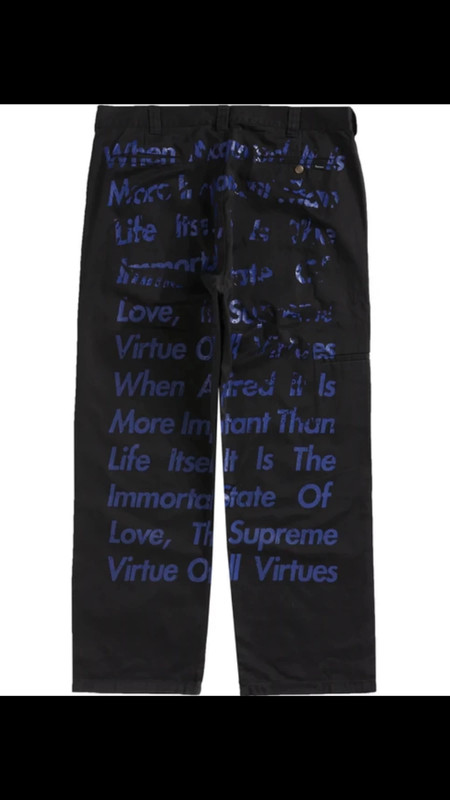 Supreme Junya Watanabe x Comme des Garcons Work Pants / Size 34