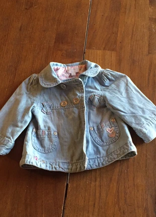 Veste jeans bébé , merk: Kimbaloo, staat: Goed, maat: 3-6 maanden / 62 cm, € 2,00, € 2,80 inclusief Kopersbescherming