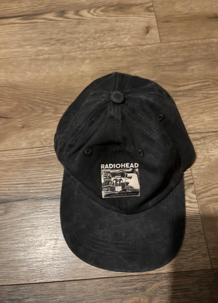 Radiohead black cap, brand: Radiohead, condition: Very good, size: One size, £4.99, £5.94 includes Buyer Protection