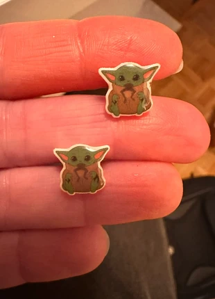 Boucles / Puces d oreilles Grogu, marque: Star Wars, état: Neuf sans étiquette, 5,00 €, 5,95 € Protection acheteurs incluse