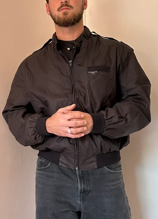 Veste légère mis saison Vintage US style bomber 90’s boxy fit 100% nylon - Taille L, merk: Vintage Dressing, staat: Heel goed, maat: L, € 17,00, € 18,55 inclusief Kopersbescherming
