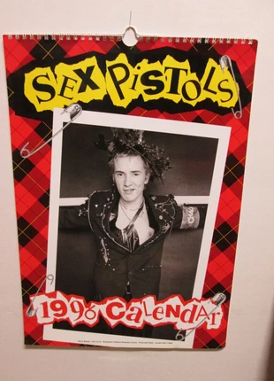 Calendario Collezione SexPistols 1996 vintage, brand: Sex Pistols, condizioni: Nuovo senza cartellino, €20.00, €21.70 include la Protezione acquisti